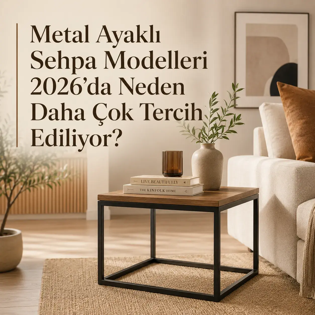 Metal Ayaklı Sehpa Modelleri 2026’da Neden Daha Çok Tercih Ediliyor?