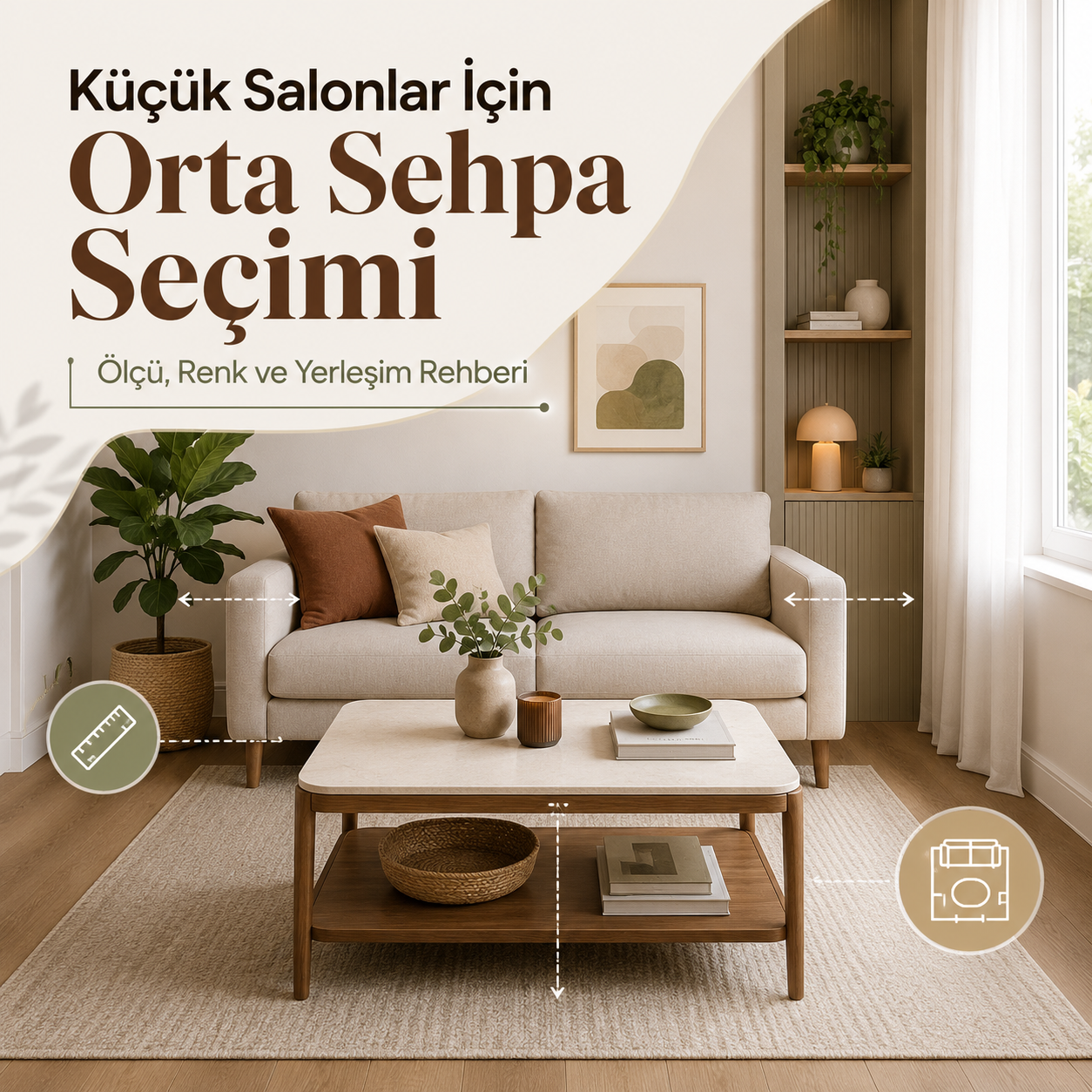 Küçük Alanlarda Büyük Değişimler: Doğru Sehpa Neden Kritik?