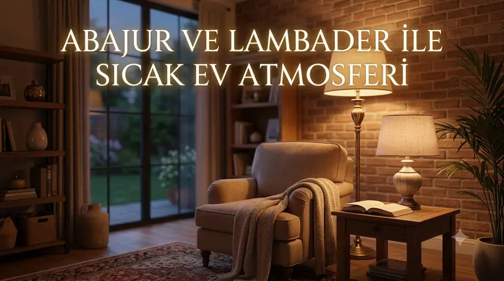 Abajur ve Lambader ile Sıcak Ev Atmosferi