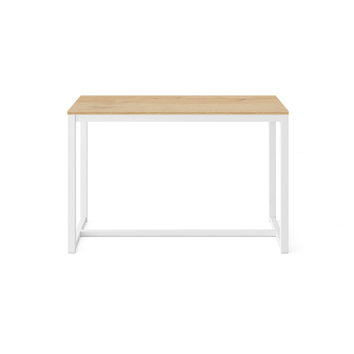 Hector 120 Yemek Masası Beyaz-Meşe