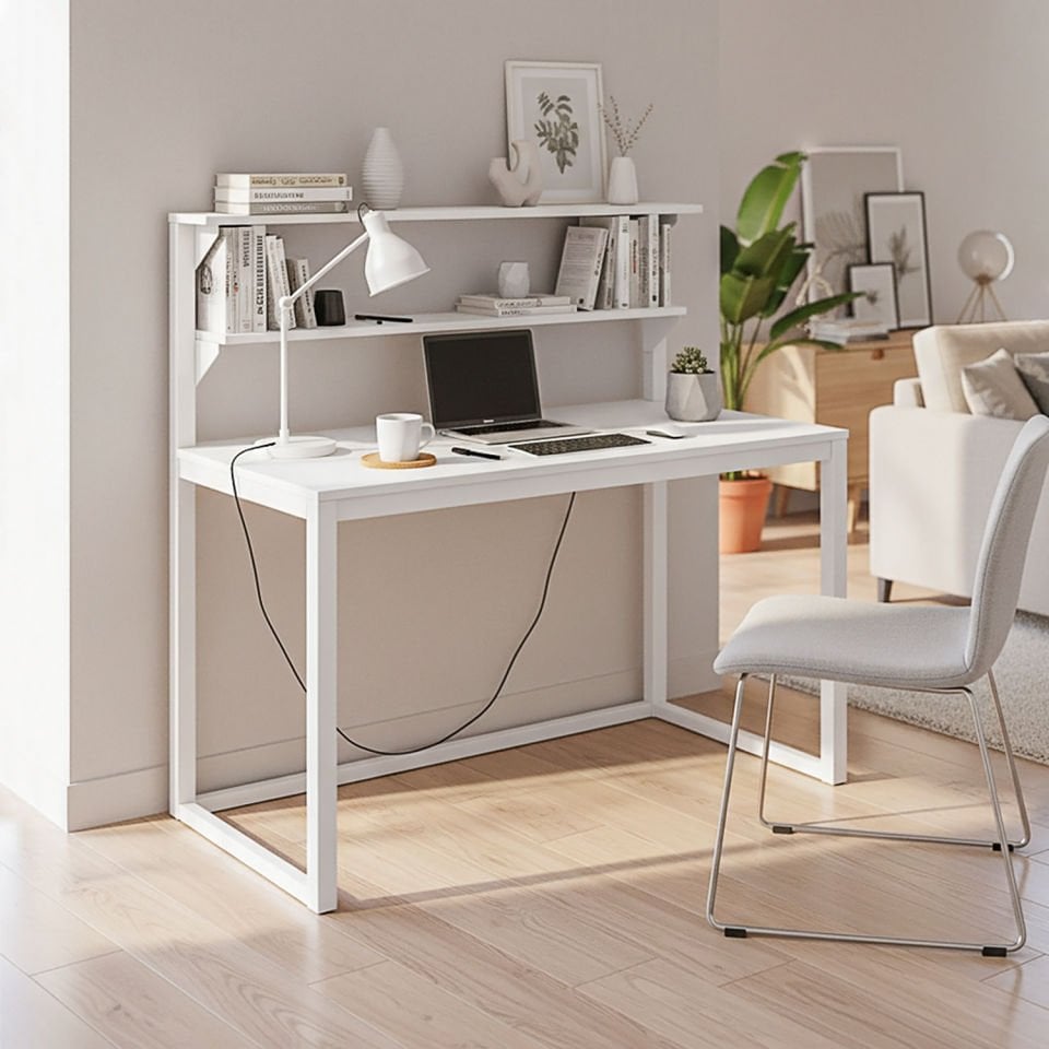 Hercules 120 Çalışma Masası Beyaz