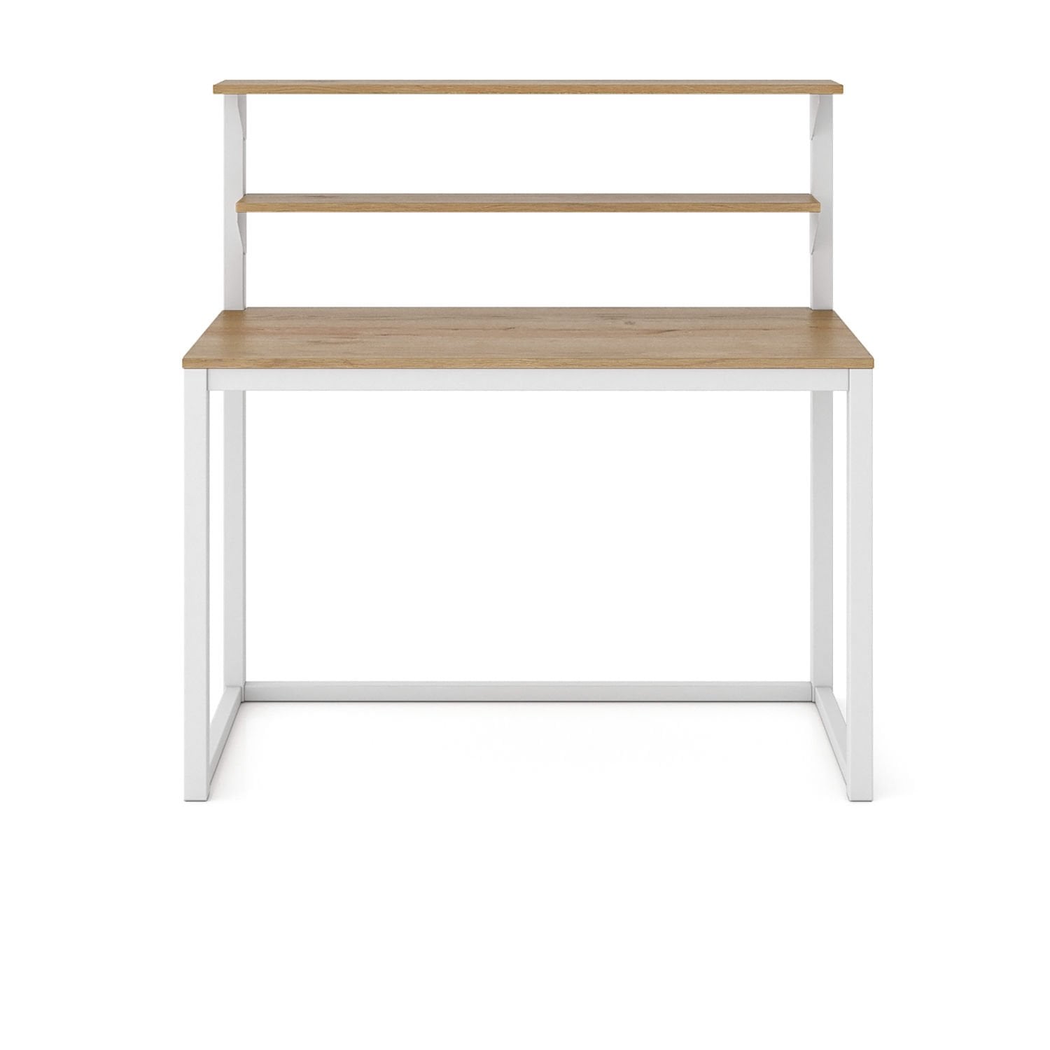 Hercules 120 Çalışma Masası Beyaz-Meşe