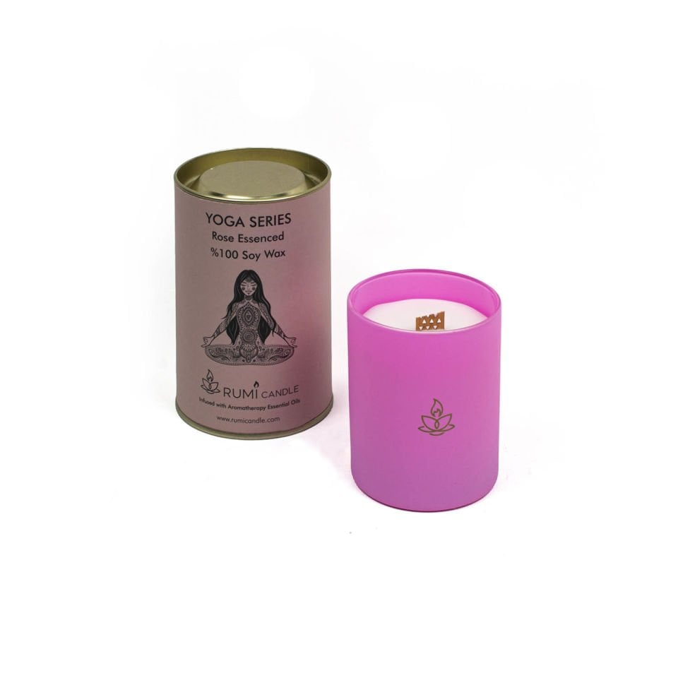 Yoga ve Meditasyon Mumu Rose