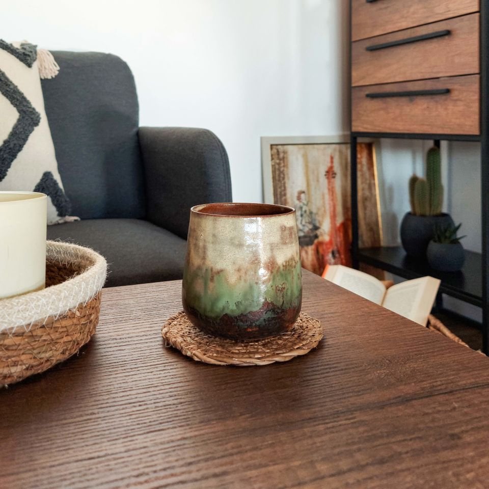 Datça Meşrubat Bardağı Krem