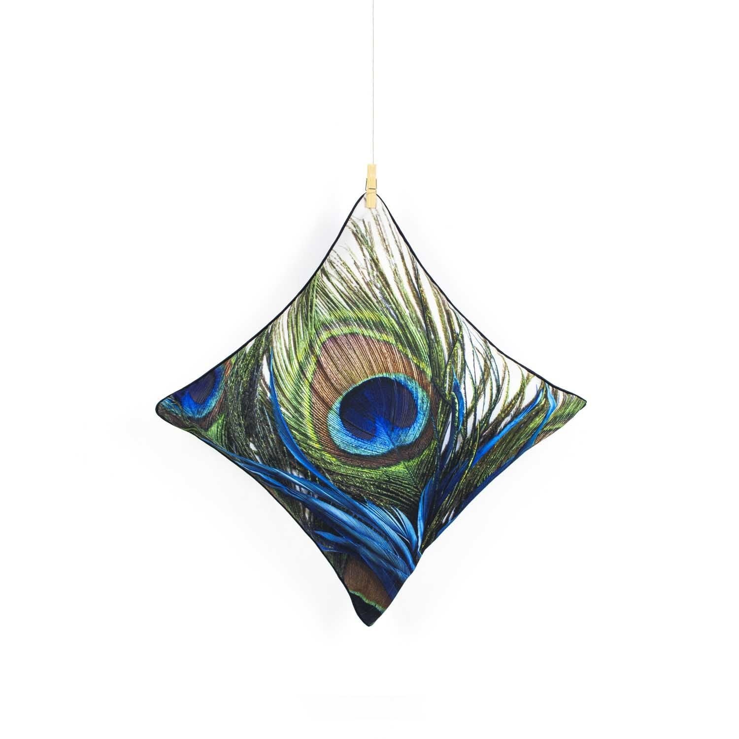 Tavuskuşu Kırlent Kılıfı