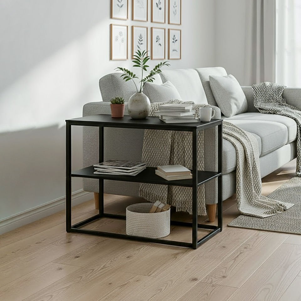 Stark 72 Yan Sehpa Siyah