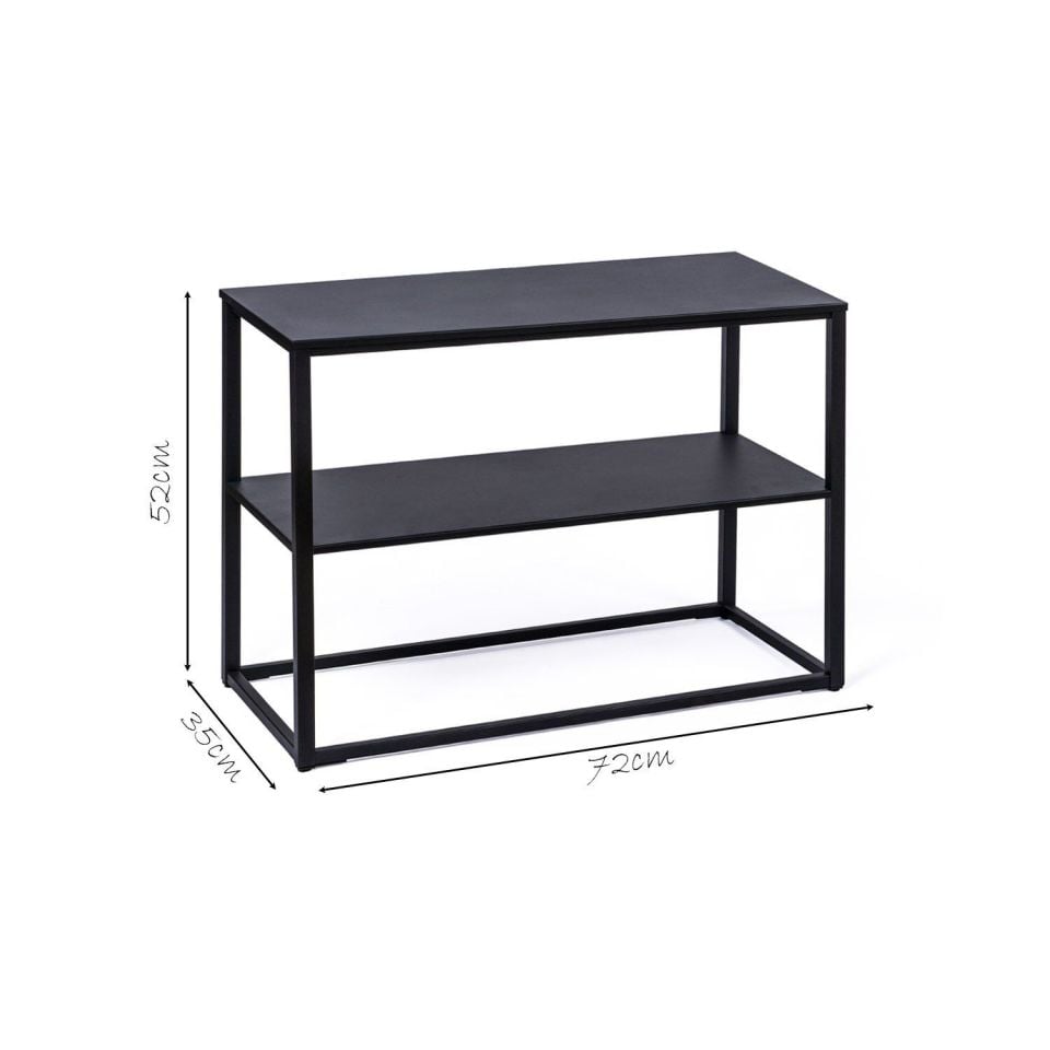 Stark 72 Yan Sehpa Siyah