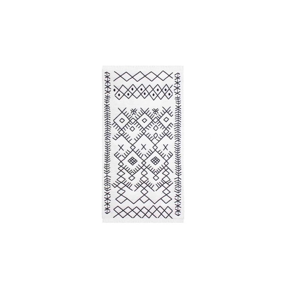 Uşak Çizgisel Desenli Kilim 80X150