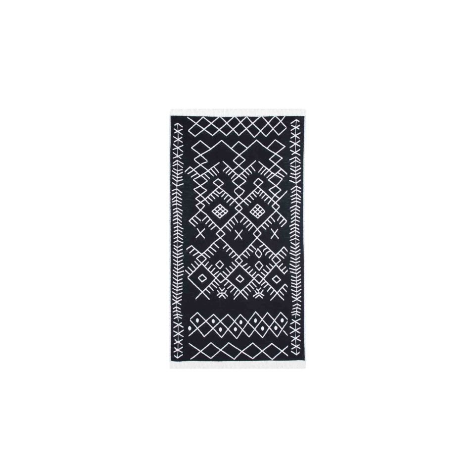 Uşak Çizgisel Desenli Kilim 80X150