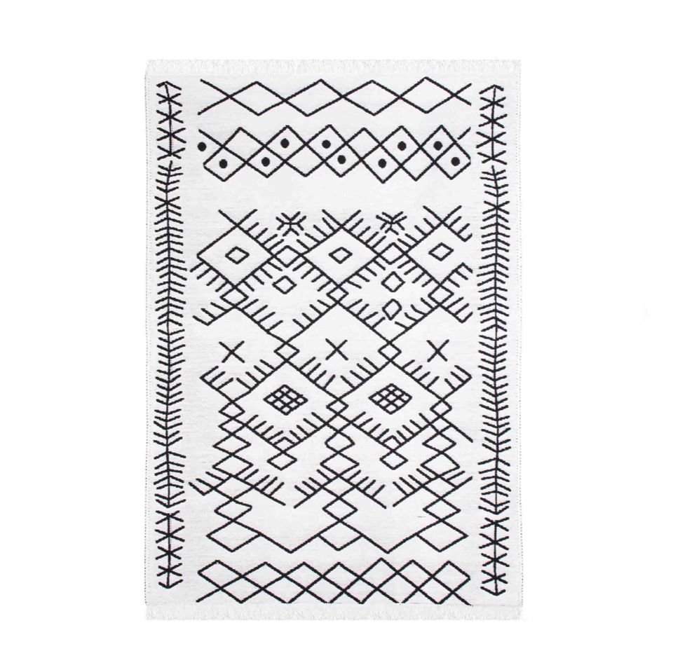 Uşak Çizgisel Desenli Kilim 160X230