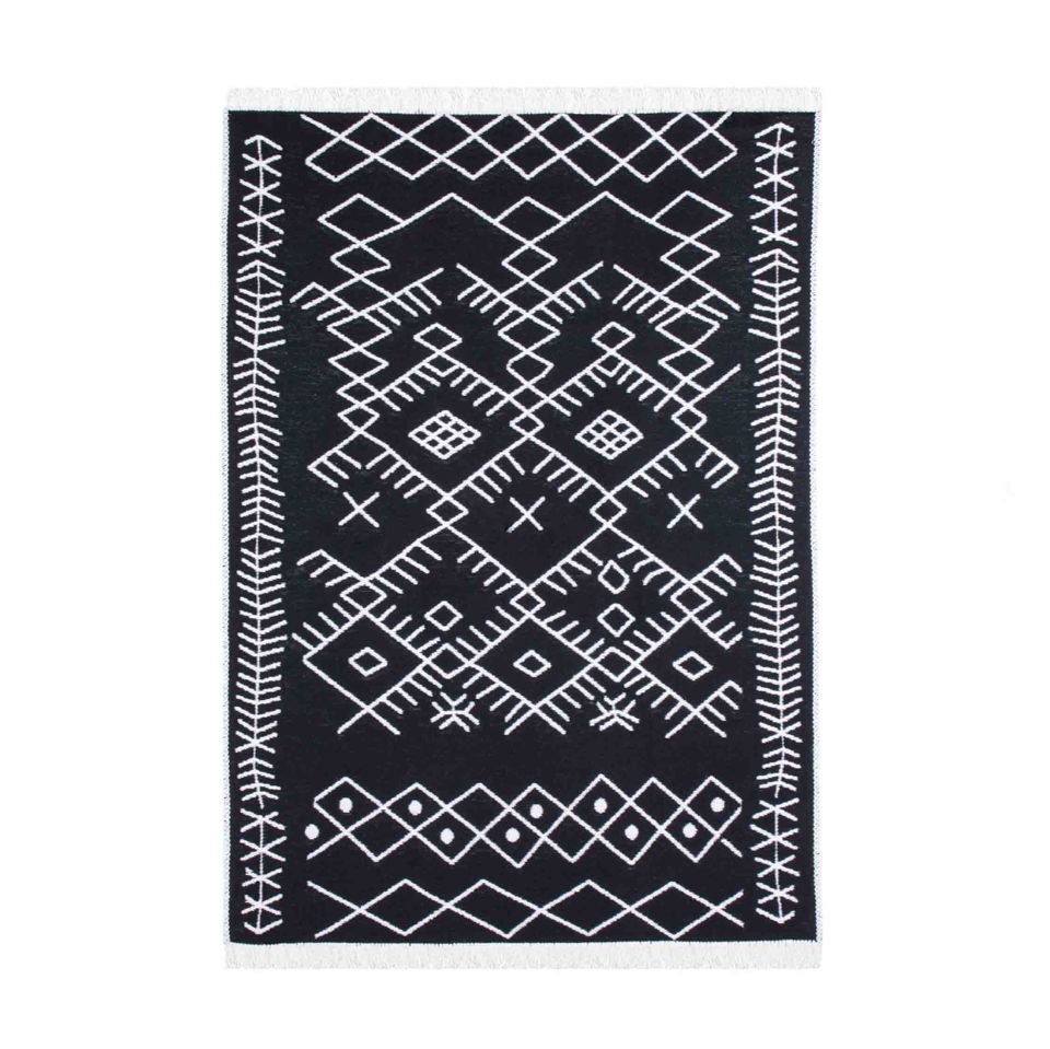 Uşak Çizgisel Desenli Kilim 160X230