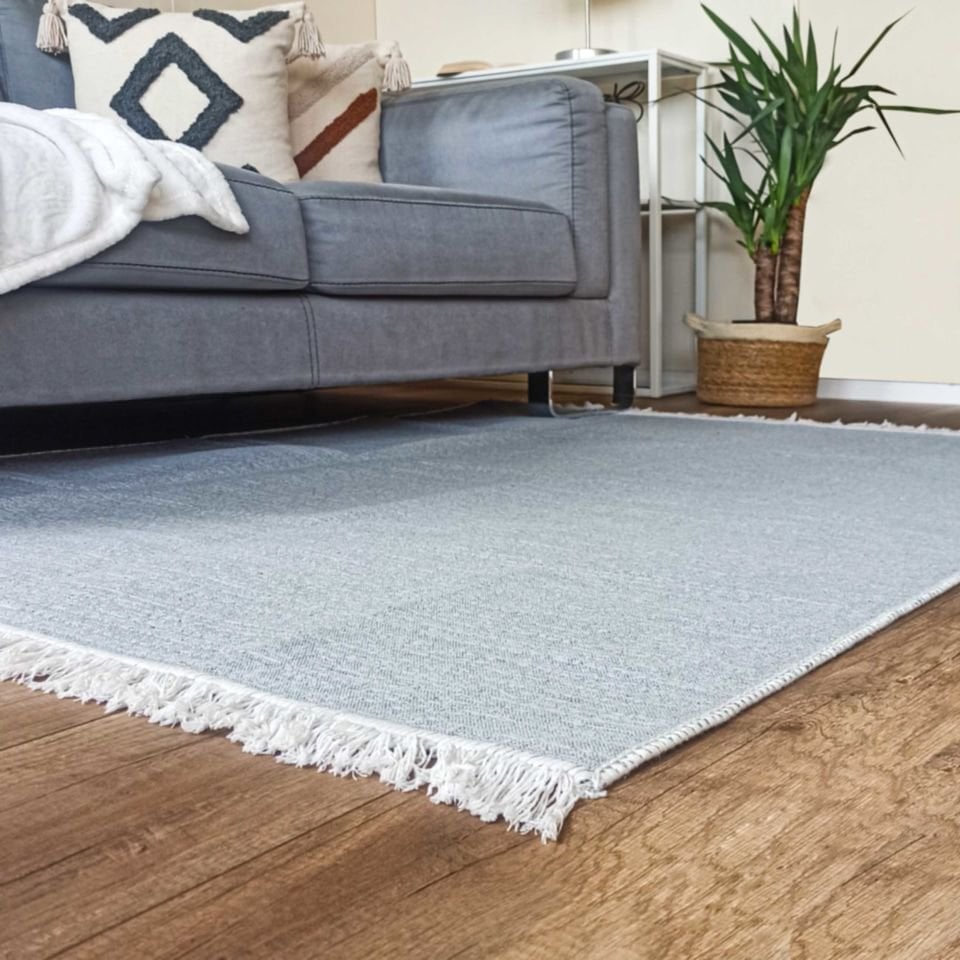 Uşak Gri Desenli Kilim 120X180