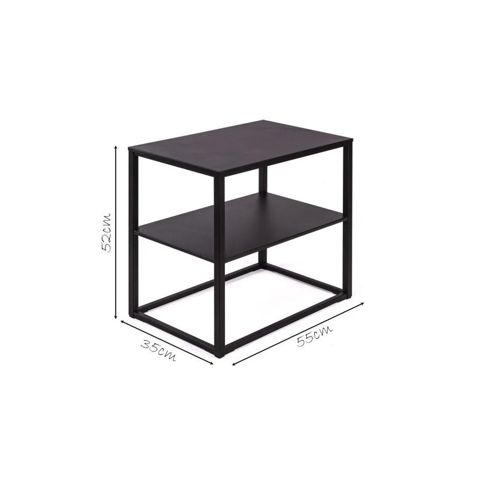 Stark'd 55 Yan Sehpa Siyah