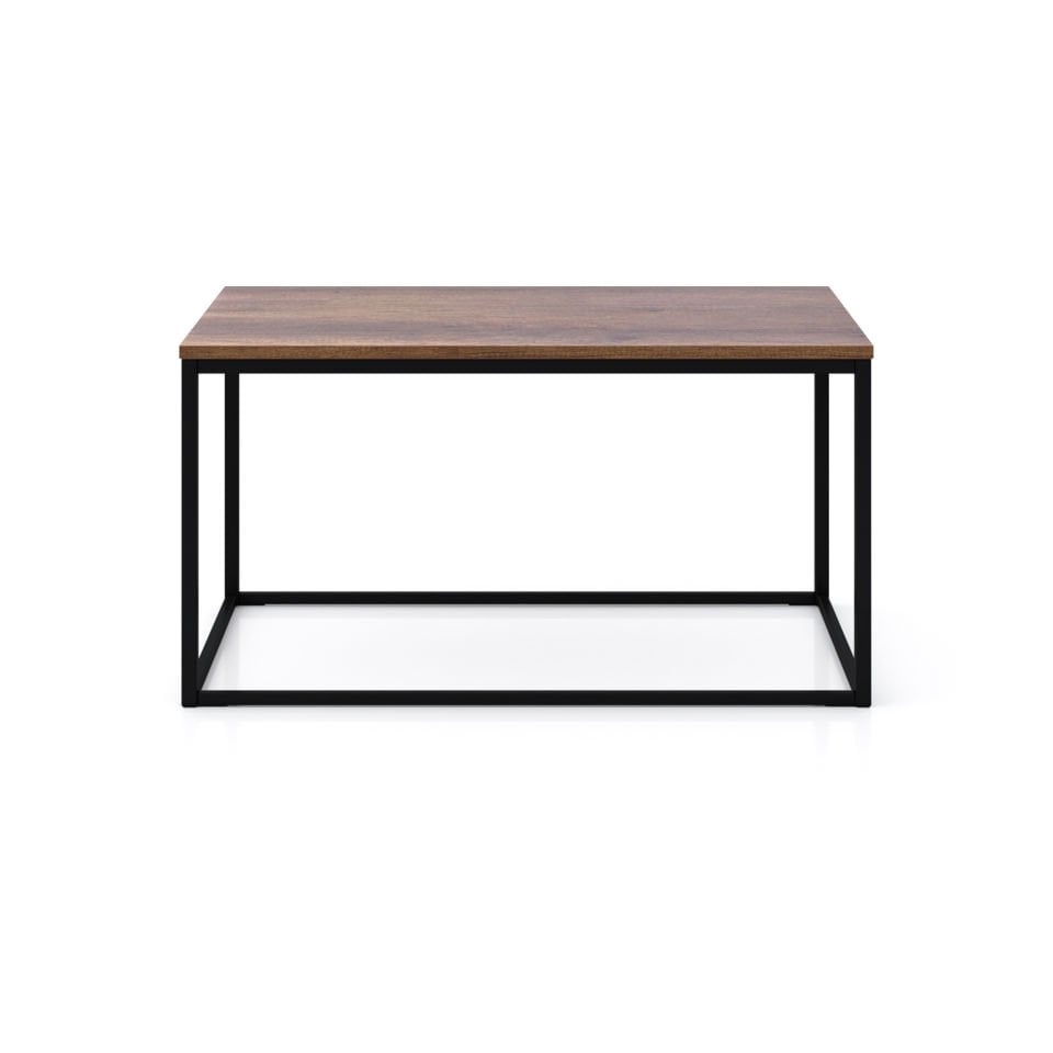 Grace 90 Orta Sehpa Siyah-Ceviz