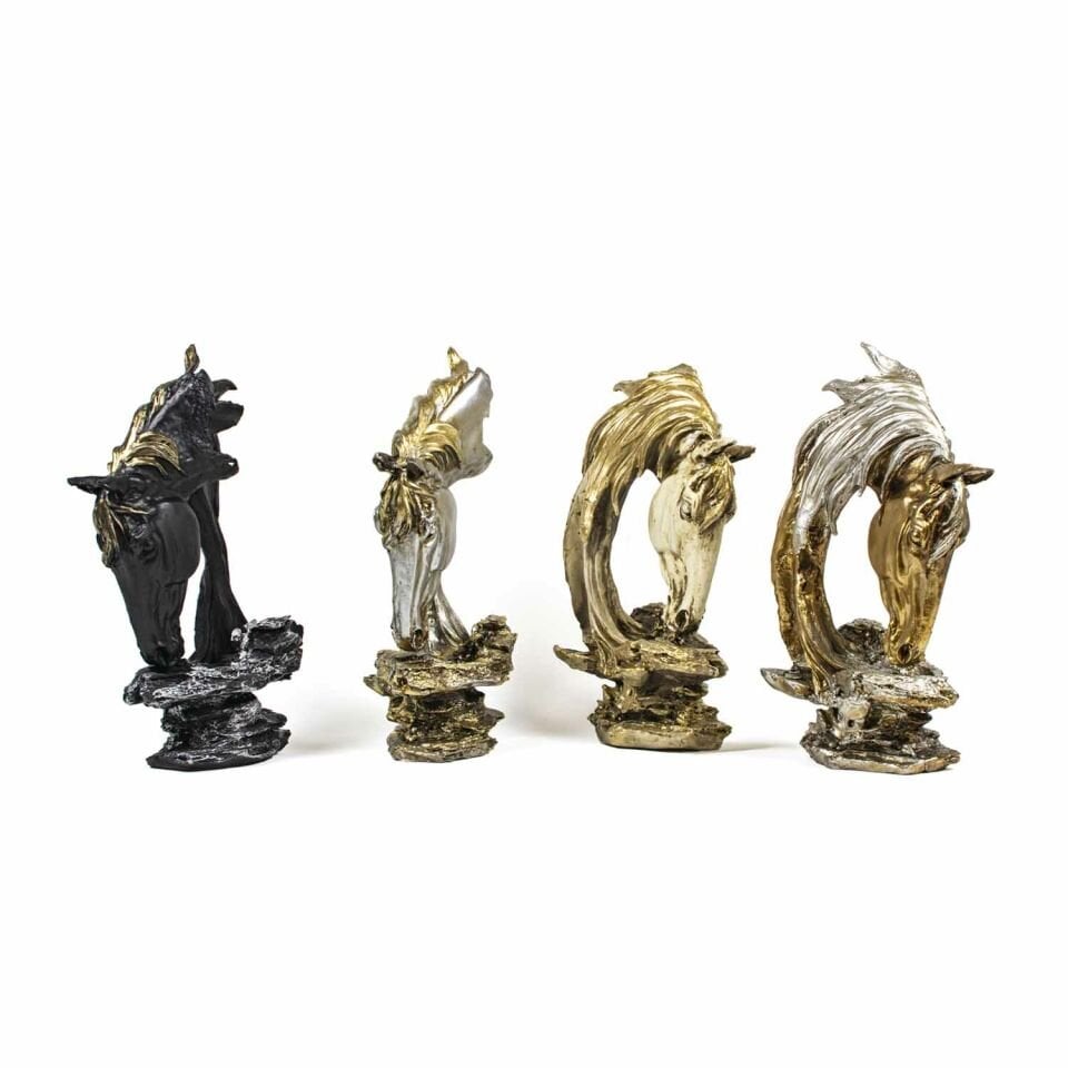 Su İçen At Heykeli Gold