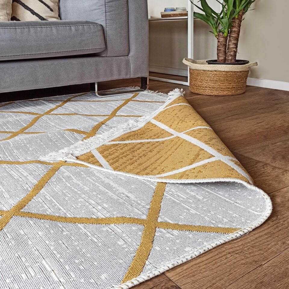 Çift Taraflı Baklava Desenli Kilim ,80x150