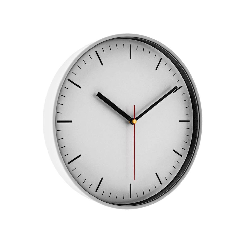 Minimalist Duvar Saati Beyaz