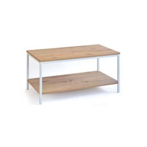 Connell 90 Orta Sehpa Beyaz-Meşe