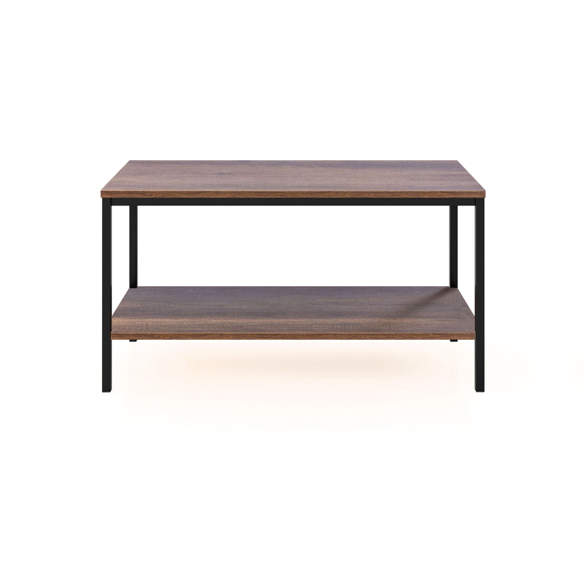 Connell 90 Orta Sehpa Siyah-Ceviz