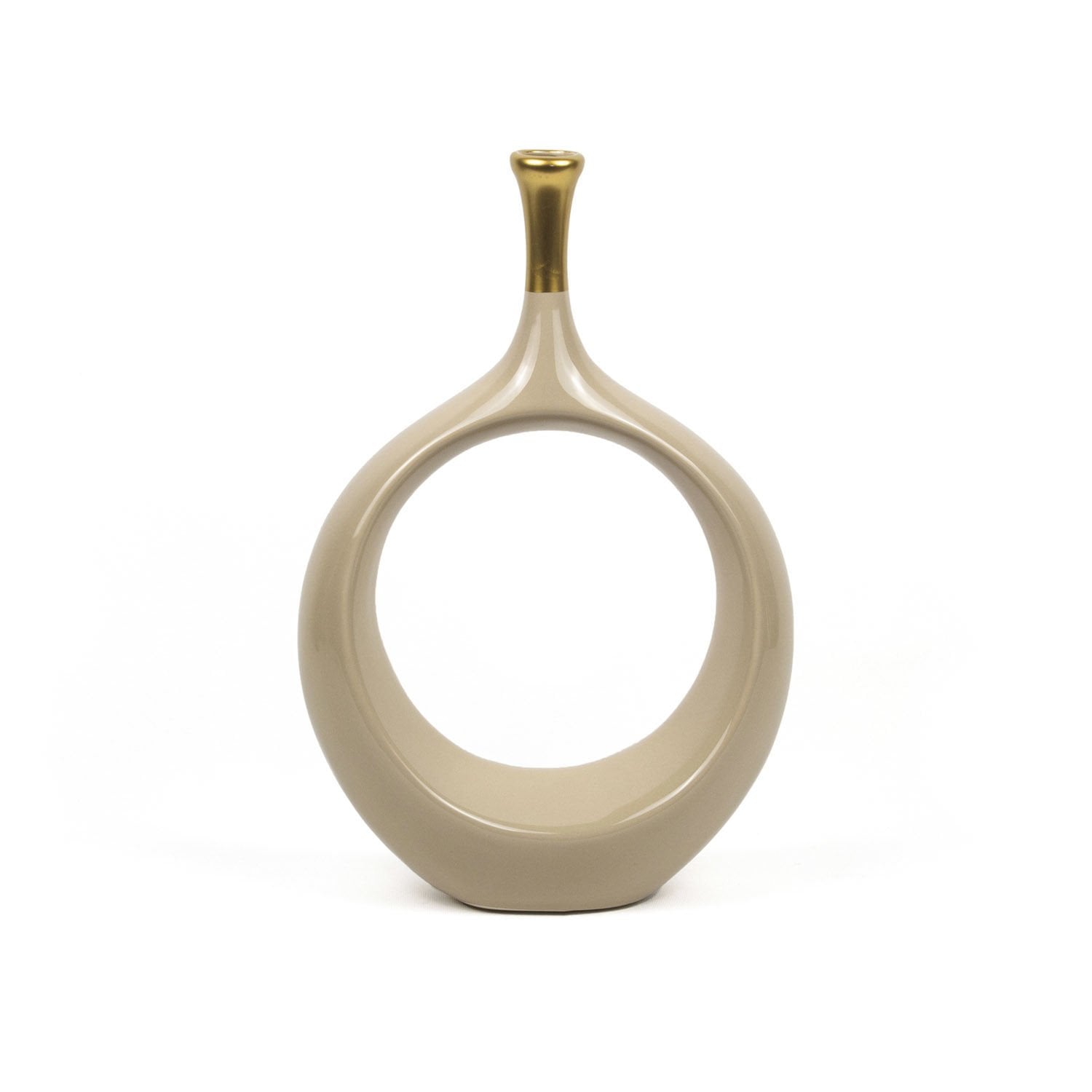 Seramik Hitit Vazo Bej