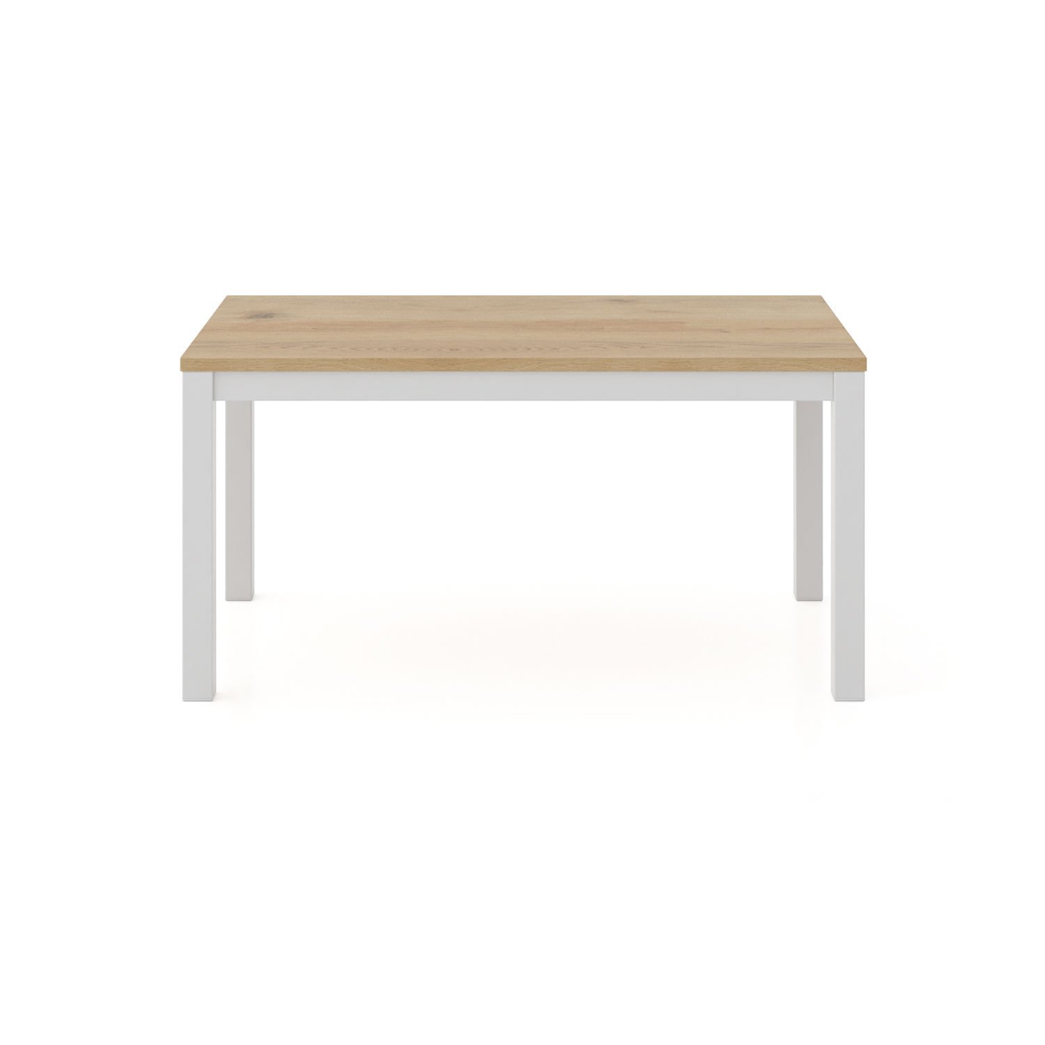 Hector 90 Orta Sehpa Beyaz-Meşe