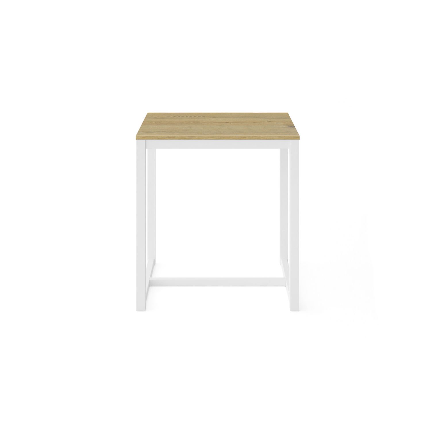 Hector's 72 Yemek Masası Beyaz-Meşe