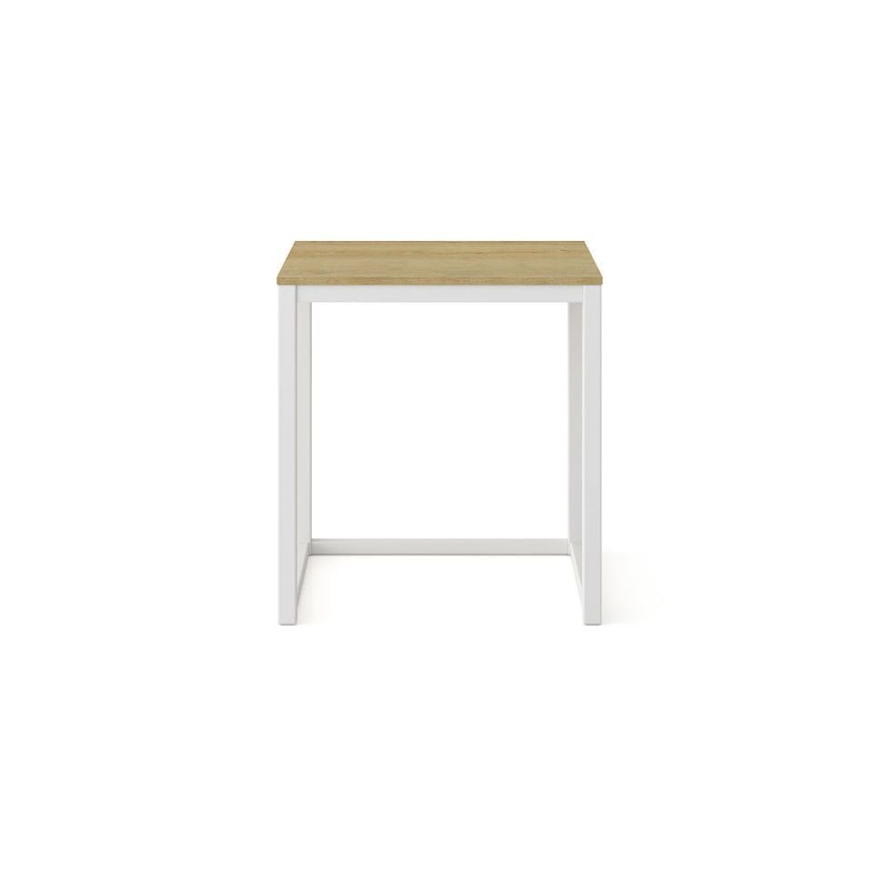 Hector 72 Çalışma Masası Beyaz-Meşe