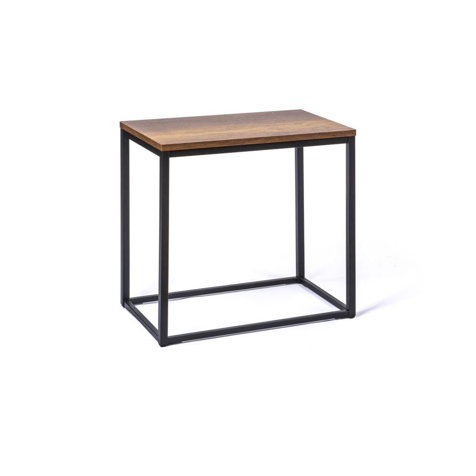 Grace 55 Komodin Siyah-Ceviz