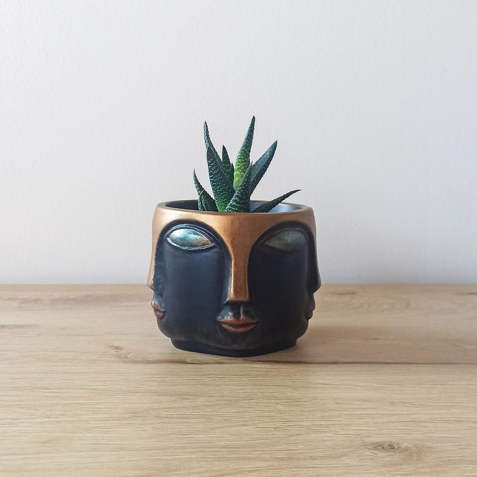 Özel Tasarım Çok Yüzlü Vazo