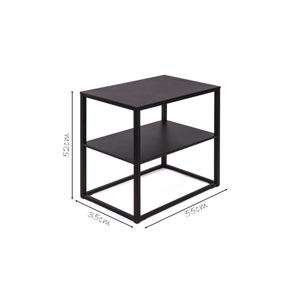 Stark'd 55 Komodin Siyah