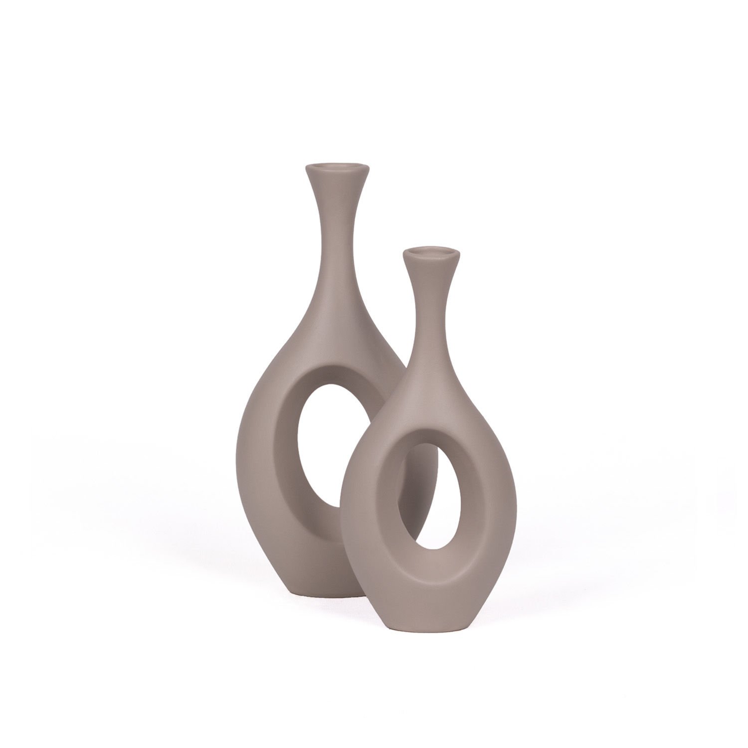 Bohem Hitit 2'li Vazo Seti Bej