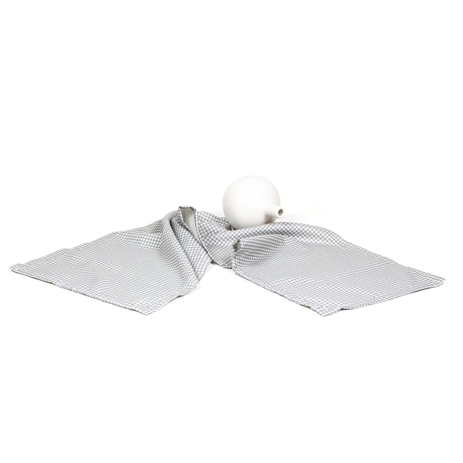 Kare Desenli Ekose Runner