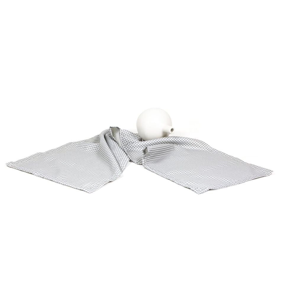 Kare Desenli Ekose Runner