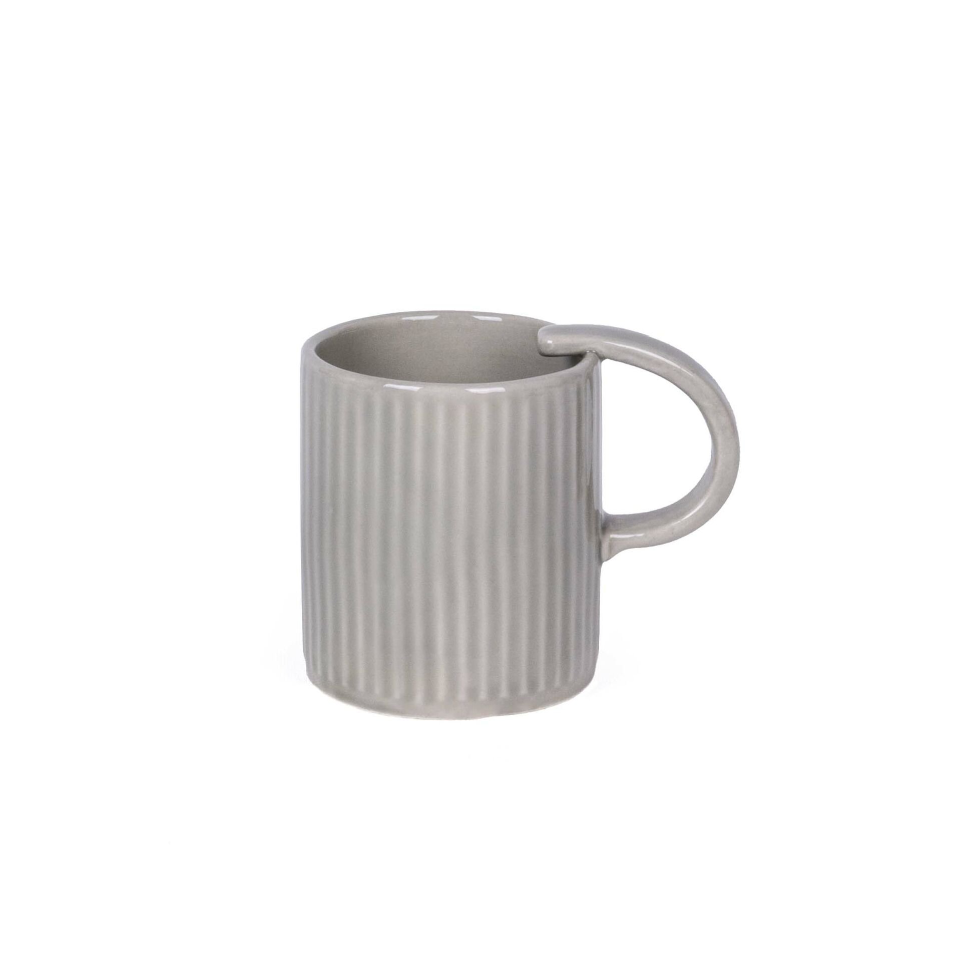 Seramik Pure Kupa Gri