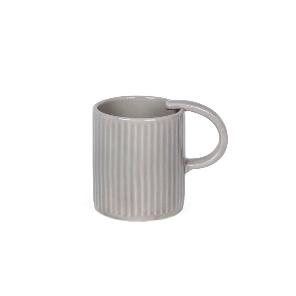 Seramik Pure Kupa Gri