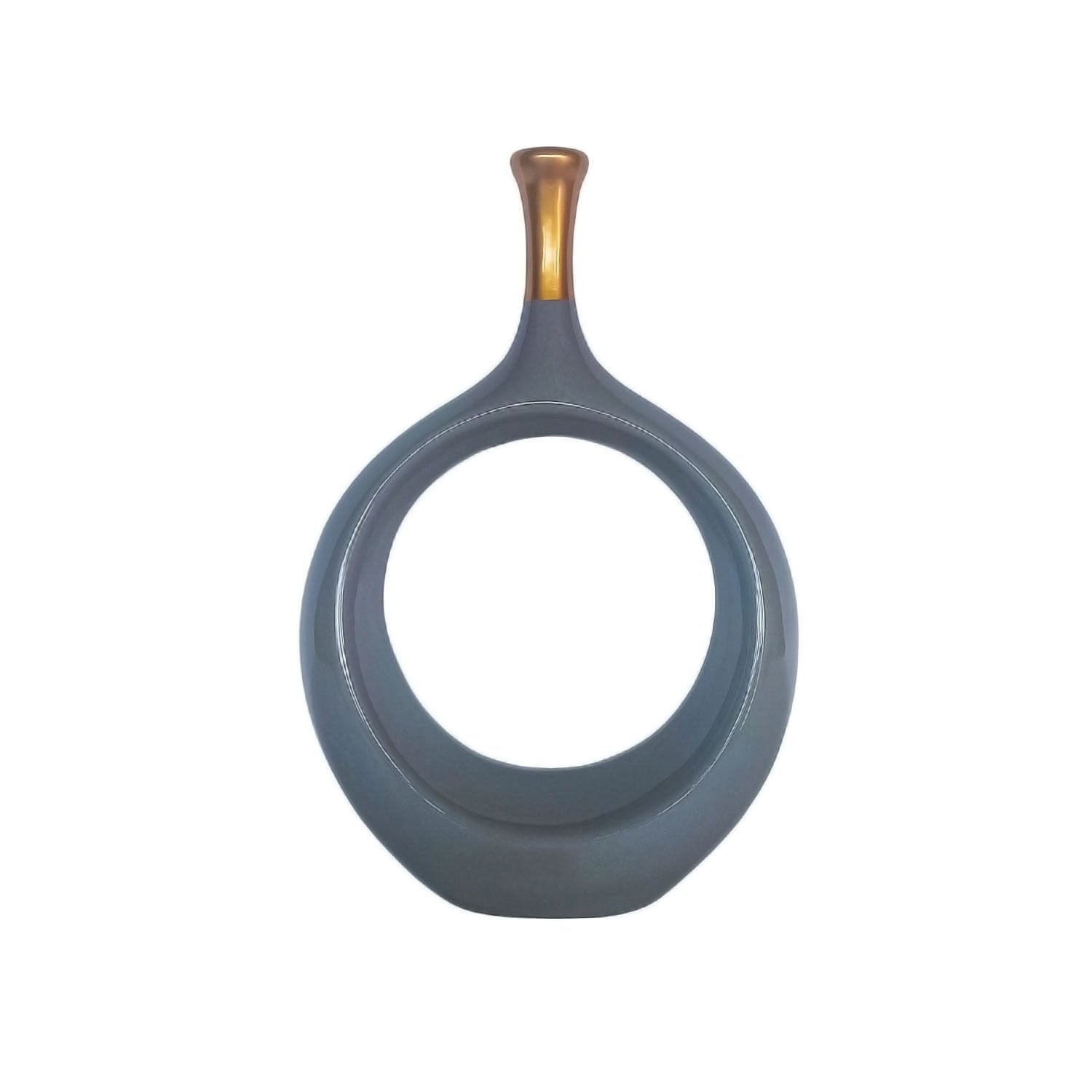 Seramik Hitit Vazo Gri