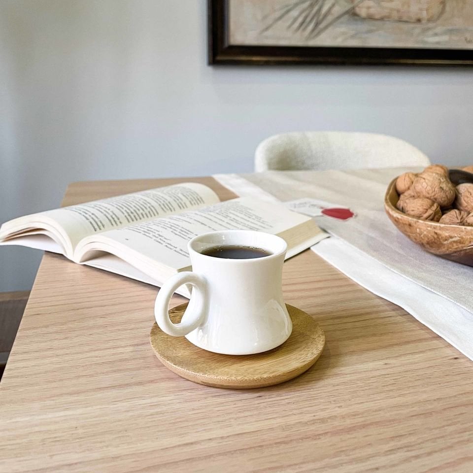 Bambum Largi 6'lı Fincan Takımı Beyaz