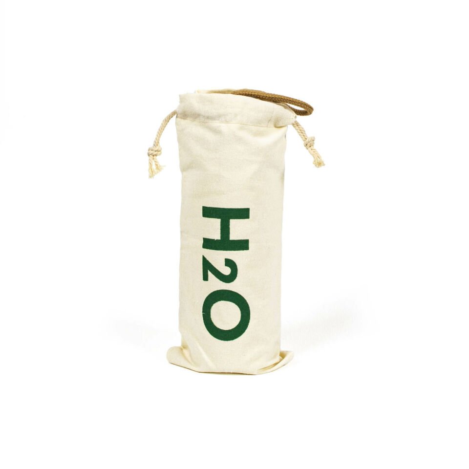 Bambu Kapaklı Kılıflı Cam Matara 1L