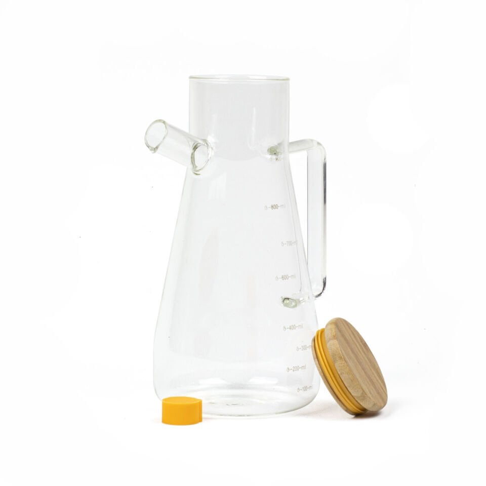 Eris Borosilikat Cam Yağdanlık