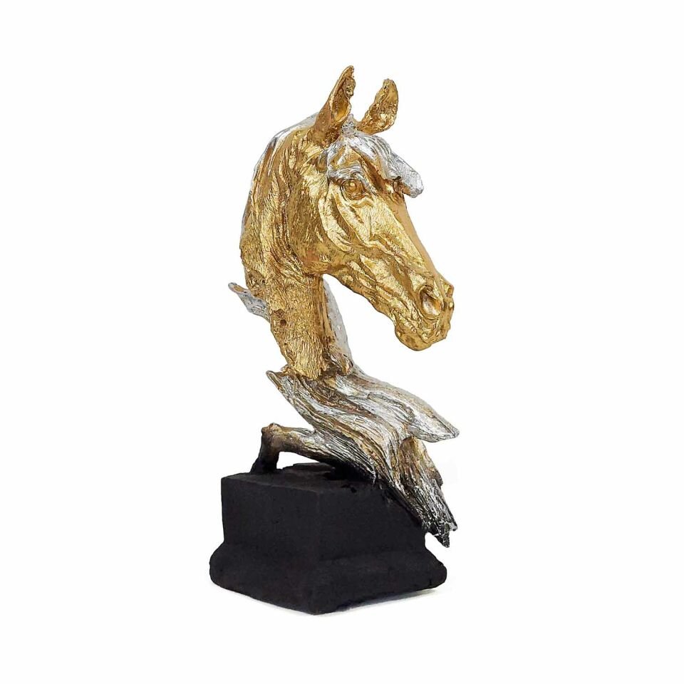 At Büstü Gold - Gümüş