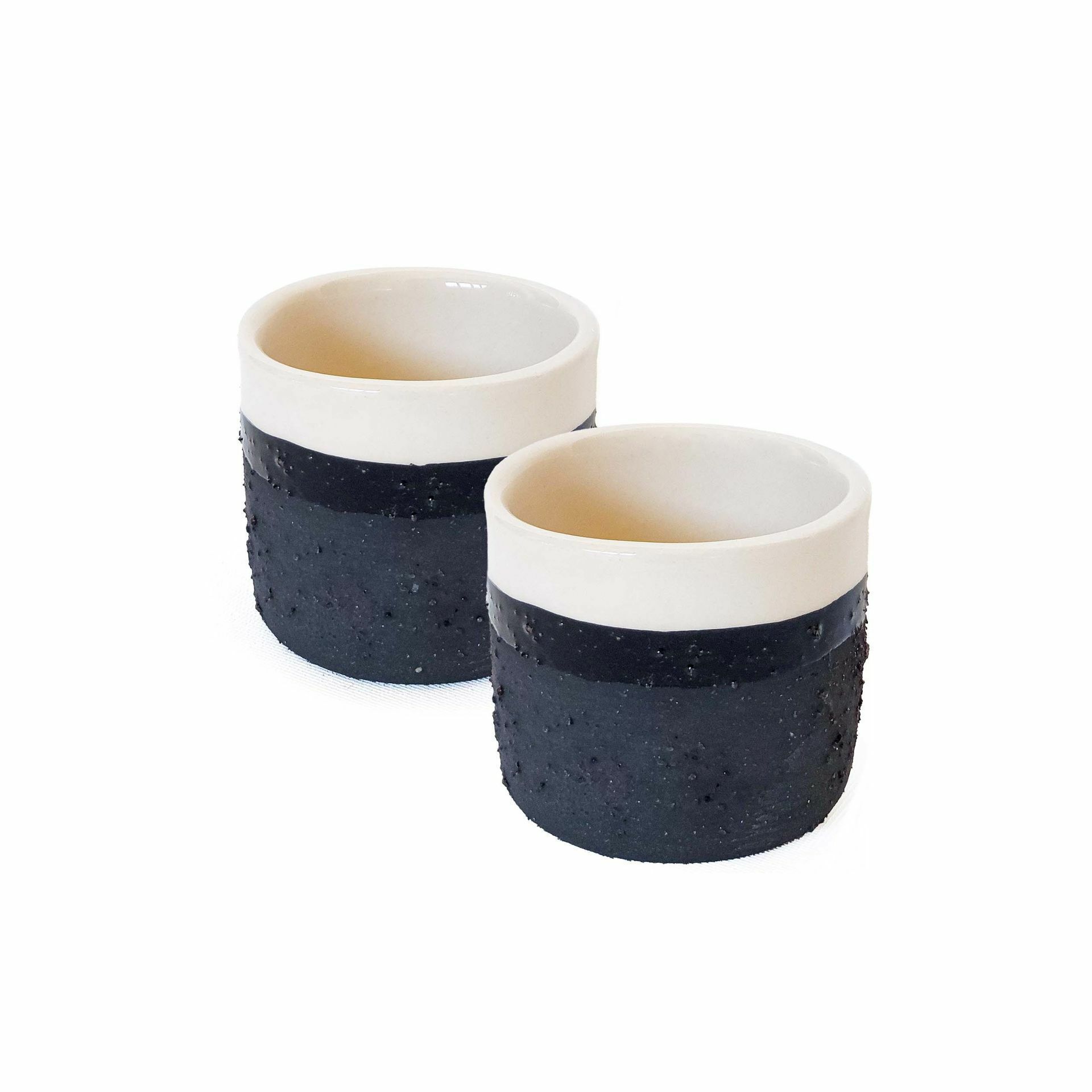 Doku 2'li Espresso Bardak Seti Siyah