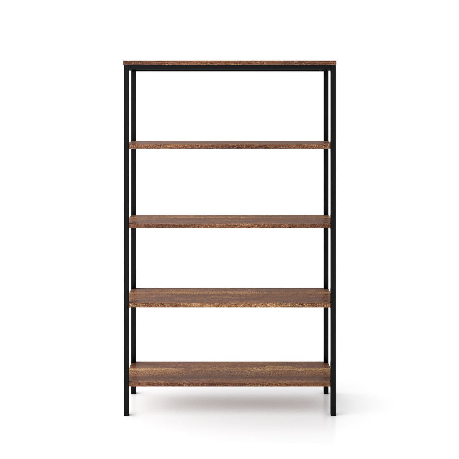 Connell 90 Kitaplık Siyah-Ceviz