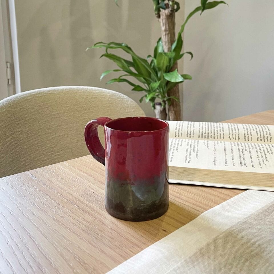 Datça Büyük Kupa Kırmızı