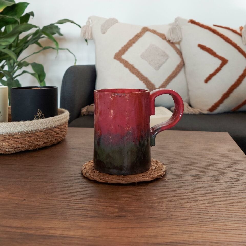 Datça Büyük Kupa Kırmızı