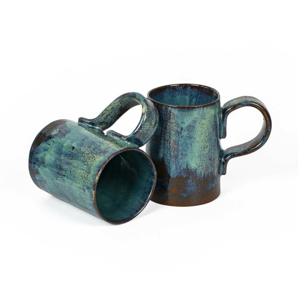 Datça Büyük Kupa Turkuaz