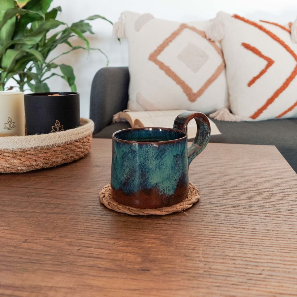 Datça Küçük Kupa Turkuaz