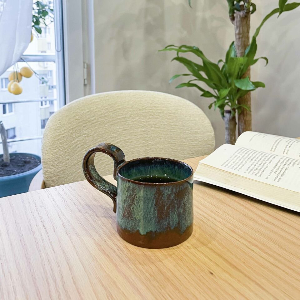 Datça Küçük Kupa Turkuaz