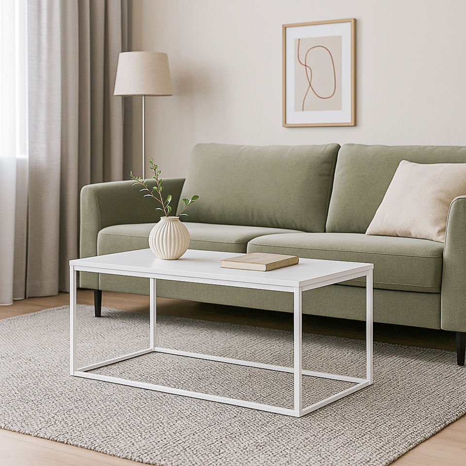 Grace 107 Orta Sehpa Beyaz-Beyaz