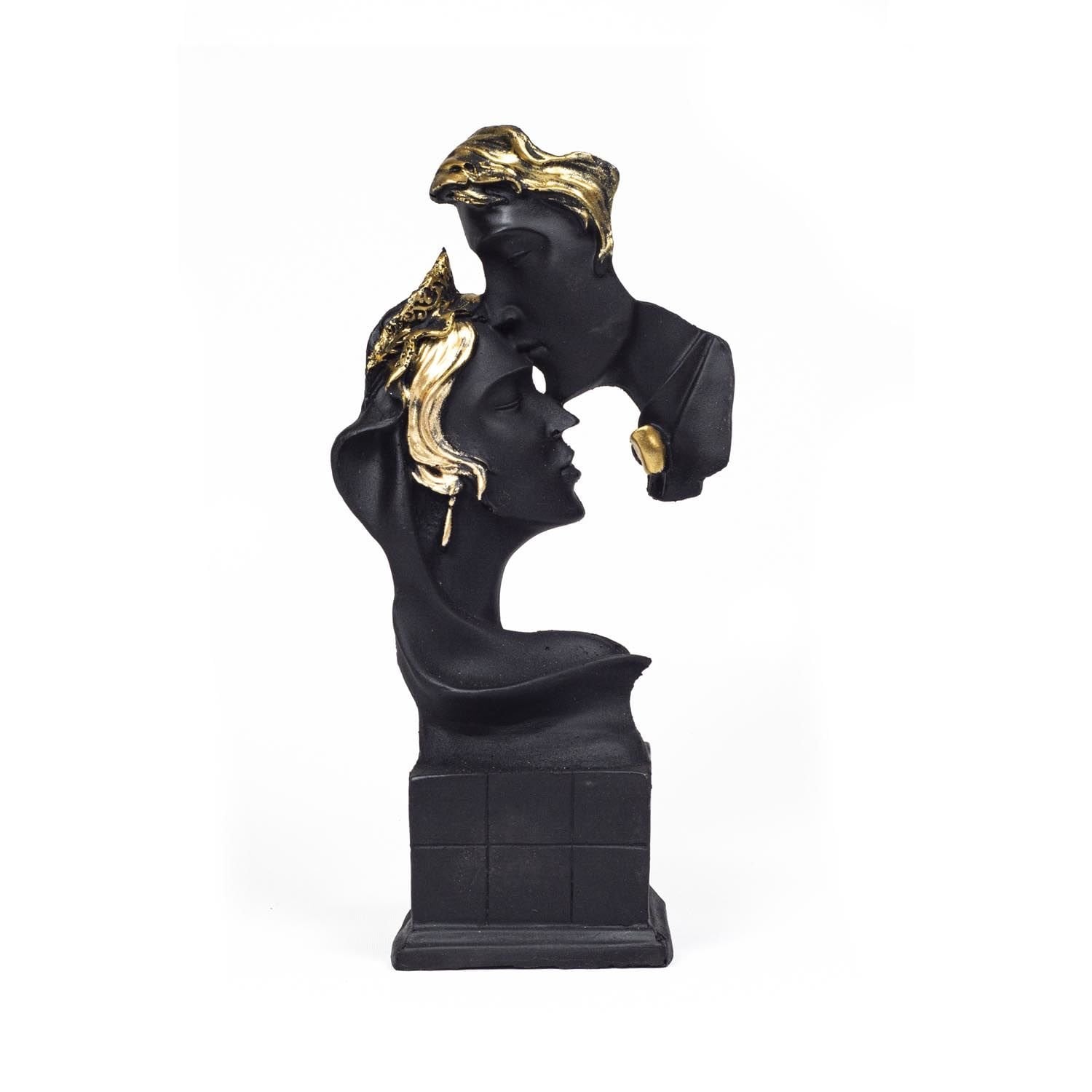 Aşık Çift Biblo Siyah