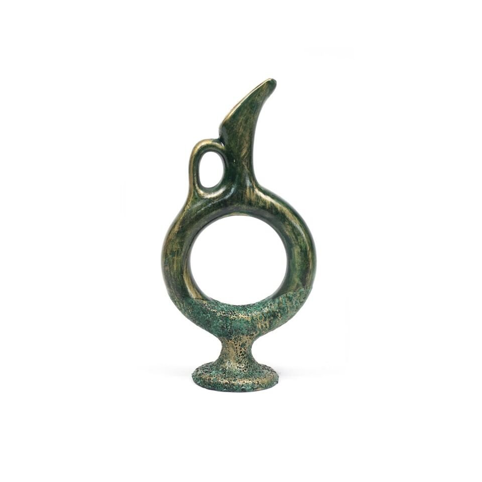 Ördek Ağız Vazo Yeşil